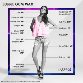 Bubble-Gum-Wax-Laser-X-trial-Promo-350x350 - Beauty & Health Kuala Lumpur Personal Care Promotions & Freebies Selangor Treatments 