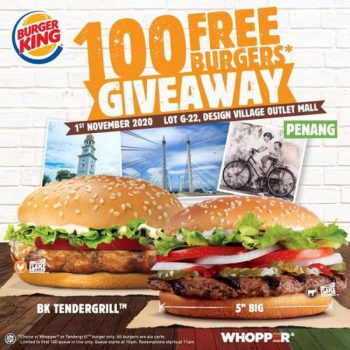 Burger-King-Opening-Promotion-at-Design-Village-Mall-350x350 - Beverages Food , Restaurant & Pub Penang Promotions & Freebies 