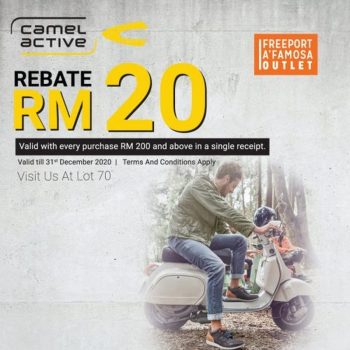 Camel-Active-Rebate-Promo-at-Freeport-A’Famosa-Outlet-350x350 - Apparels Fashion Accessories Fashion Lifestyle & Department Store Melaka Promotions & Freebies 