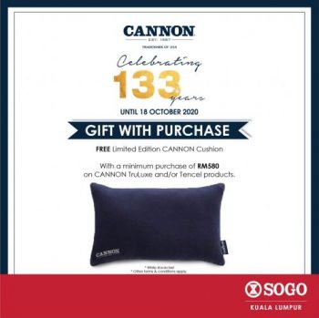 Cannon-133-Years-Sale-at-SOGO-1-350x349 - Beddings Home & Garden & Tools Kuala Lumpur Malaysia Sales Selangor 