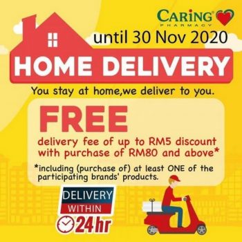 Caring-Pharmacy-Home-Delivery-350x350 - Beauty & Health Health Supplements Johor Kedah Kelantan Kuala Lumpur Melaka Negeri Sembilan Online Store Pahang Penang Perak Perlis Personal Care Promotions & Freebies Putrajaya Sabah Sarawak Selangor Terengganu 