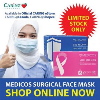 Caring-Pharmacy-Medicos-Surgical-Face-Mask-Promotion-350x350 - Beauty & Health Health Supplements Johor Kedah Kelantan Kuala Lumpur Melaka Negeri Sembilan Online Store Pahang Penang Perak Perlis Personal Care Promotions & Freebies Putrajaya Sabah Sarawak Selangor Terengganu 