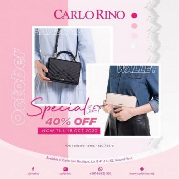 Carlorino-Special-Set-Promo-at-Berjaya-Times-Square-350x350 - Bags Fashion Accessories Fashion Lifestyle & Department Store Kuala Lumpur Promotions & Freebies Selangor 