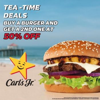 Carls-Jr.-Tea-Time-Deals-Promotion-350x350 - Beverages Food , Restaurant & Pub Johor Kedah Kelantan Kuala Lumpur Melaka Negeri Sembilan Pahang Penang Perak Perlis Promotions & Freebies Putrajaya Sabah Sarawak Selangor Terengganu 