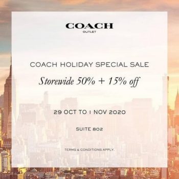 Coach-Special-Sale-at-Genting-Highlands-Premium-Outlets-350x350 - Fashion Accessories Fashion Lifestyle & Department Store Malaysia Sales Pahang 