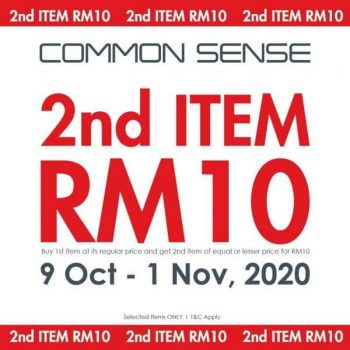 Common-Sense-Special-Promo-at-Mahkota-Parade-350x350 - Apparels Fashion Accessories Fashion Lifestyle & Department Store Melaka Promotions & Freebies 