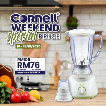 Cornell-Weekend-Online-Promotion-350x350 - Electronics & Computers Home Appliances Johor Kedah Kelantan Kitchen Appliances Kuala Lumpur Melaka Negeri Sembilan Online Store Pahang Penang Perak Perlis Promotions & Freebies Putrajaya Sabah Sarawak Selangor Terengganu 