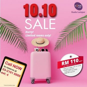 Corus-Hotel-10.10-Sale-350x350 - Hotels Kuala Lumpur Malaysia Sales Selangor Sports,Leisure & Travel 