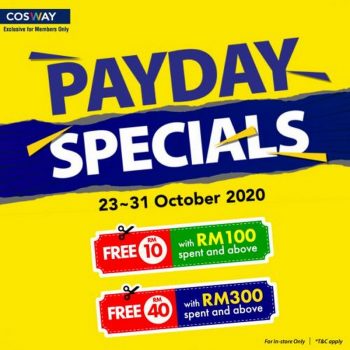Cosway-Pay-Day-Promotion-350x350 - Beauty & Health Health Supplements Johor Kedah Kelantan Kuala Lumpur Melaka Negeri Sembilan Pahang Penang Perak Perlis Personal Care Promotions & Freebies Putrajaya Sabah Sarawak Selangor Terengganu 