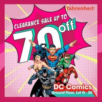 DC-Comics-Clearance-Sale-at-Fahrenheit88-350x350 - Kuala Lumpur Others Selangor Warehouse Sale & Clearance in Malaysia 