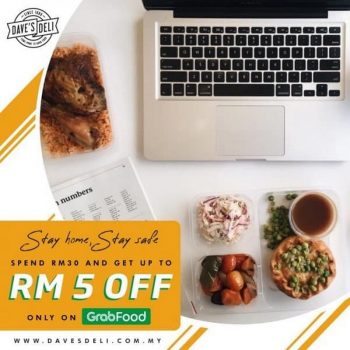 Daves-Deli-RM5-off-Promo-at-GrabFood-350x350 - Beverages Food , Restaurant & Pub Johor Kedah Kelantan Kuala Lumpur Melaka Negeri Sembilan Online Store Pahang Penang Perak Perlis Promotions & Freebies Putrajaya Sabah Sarawak Selangor Terengganu 