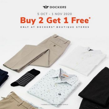 Dockers-Buy-2-Get-1-Free-Promotion-350x350 - Apparels Fashion Accessories Fashion Lifestyle & Department Store Johor Kedah Kelantan Kuala Lumpur Melaka Negeri Sembilan Pahang Penang Perak Perlis Promotions & Freebies Putrajaya Sabah Sarawak Selangor Terengganu 