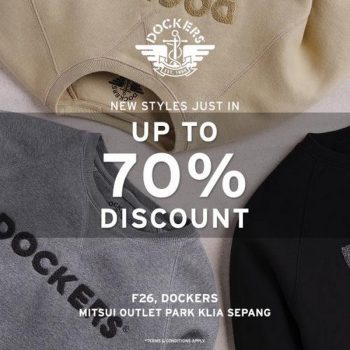 Dockers-October-Sale-at-Mitsui-Outlet-Park-350x350 - Apparels Fashion Accessories Fashion Lifestyle & Department Store Malaysia Sales Selangor 