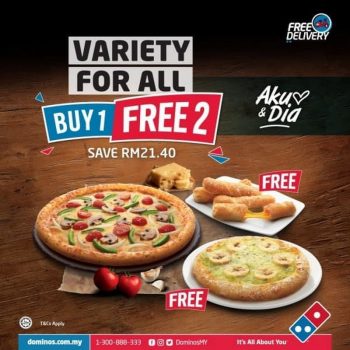 Dominos-Buy-1-Free-2-Promo-1-350x350 22 Oct 2020 Onward: Domino's Buy 1 Free 2 Promo