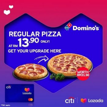 Domino’s-Special-Offers-with-Lazada-Citi-Credit-Card-350x350 - Bank & Finance Beverages CitiBank Food , Restaurant & Pub Johor Kedah Kelantan Kuala Lumpur Melaka Negeri Sembilan Online Store Pahang Penang Perak Perlis Pizza Promotions & Freebies Putrajaya Sabah Sarawak Selangor Terengganu 