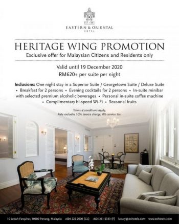 Eastern-Oriental-Hotel-Heritage-Wing-Promotion-350x438 - Hotels Penang Promotions & Freebies Sports,Leisure & Travel 