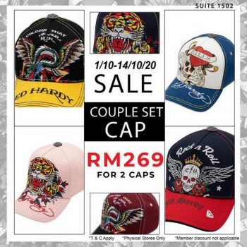 Ed-Hardy-Couple-Set-Cap-Sale-at-Johor-Premium-Outlets-350x350 - Apparels Fashion Accessories Fashion Lifestyle & Department Store Johor Malaysia Sales 