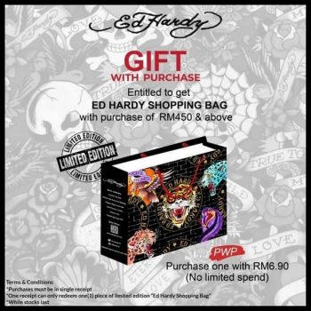 Ed-Hardy-Limited-Edition-Shopping-Bag-Promo-350x350 - Apparels Fashion Accessories Fashion Lifestyle & Department Store Johor Kedah Kelantan Kuala Lumpur Melaka Negeri Sembilan Pahang Penang Perak Perlis Promotions & Freebies Putrajaya Sabah Sarawak Selangor Terengganu 