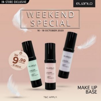 Elianto-Make-Up-Weekend-Special-350x350 - Beauty & Health Cosmetics Johor Kedah Kelantan Kuala Lumpur Melaka Negeri Sembilan Pahang Penang Perak Perlis Promotions & Freebies Putrajaya Sabah Sarawak Selangor Terengganu 