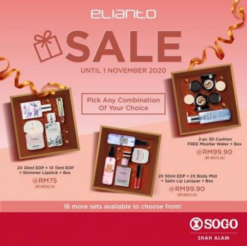 Elianto-Special-Sale-at-SOGO-350x349 - Beauty & Health Cosmetics Malaysia Sales Selangor 