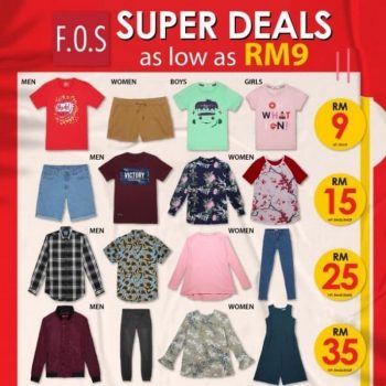 F.O.S-Super-Deals-at-Mahkota-Parade-350x350 - Apparels Fashion Accessories Fashion Lifestyle & Department Store Melaka Promotions & Freebies 