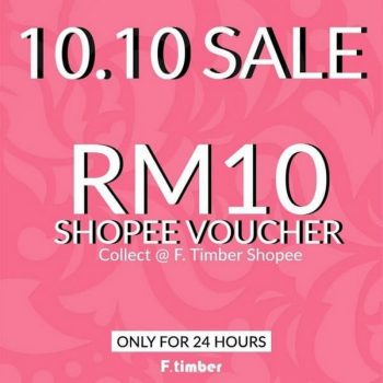 F.timber-10.10-Sale-1-350x350 - Fashion Accessories Fashion Lifestyle & Department Store Johor Kedah Kelantan Kuala Lumpur Malaysia Sales Melaka Negeri Sembilan Pahang Penang Perak Perlis Putrajaya Sabah Sarawak Selangor Terengganu 