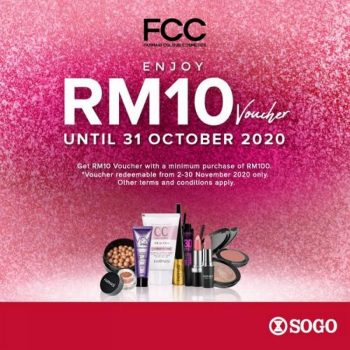 FCC-Free-Rm10-Voucher-Promotion-at-SOGO-350x350 - Beauty & Health Cosmetics Kuala Lumpur Personal Care Promotions & Freebies Selangor Supermarket & Hypermarket 