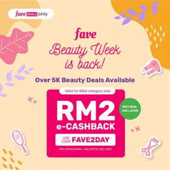 Fave-Beauty-Week-Promo-350x350 - Johor Kedah Kelantan Kuala Lumpur Melaka Negeri Sembilan Online Store Others Pahang Penang Perak Perlis Promotions & Freebies Putrajaya Sabah Sarawak Selangor Terengganu 