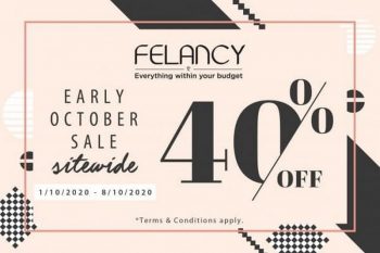 Felancy-Early-October-Sale-350x233 - Fashion Accessories Fashion Lifestyle & Department Store Johor Kedah Kelantan Kuala Lumpur Lingerie Malaysia Sales Melaka Negeri Sembilan Online Store Pahang Penang Perak Perlis Putrajaya Sabah Sarawak Selangor Terengganu 