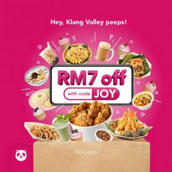 FoodPanda-RM7-OFF-Promo-Code-Promotion-in-Klang-Valley-350x350 - Beverages Food , Restaurant & Pub Johor Kedah Kelantan Kuala Lumpur Melaka Negeri Sembilan Online Store Pahang Penang Perak Perlis Promotions & Freebies Putrajaya Sabah Sarawak Selangor Terengganu 