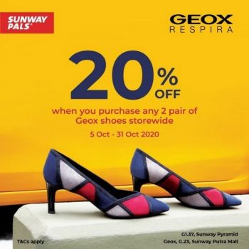 GEOX-Pink-October-Sale-with-Sunway-Pals-350x350 - Fashion Accessories Fashion Lifestyle & Department Store Footwear Kuala Lumpur Malaysia Sales Selangor 