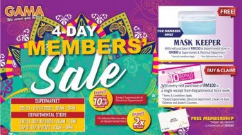 Gama-4-Days-Members-Sale-350x196 - Malaysia Sales Penang Supermarket & Hypermarket 