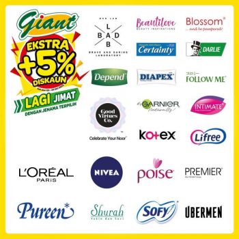 Giant-Extra-5-OFF-Discount-Promotion-3-350x350 - Johor Kedah Kelantan Kuala Lumpur Melaka Negeri Sembilan Pahang Penang Perak Perlis Promotions & Freebies Putrajaya Sabah Sarawak Selangor Supermarket & Hypermarket Terengganu 