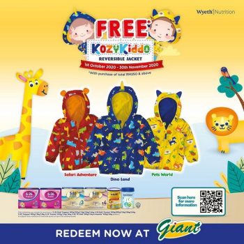 Giant-S-26-Gold-FREE-Kozy-Kiddo-Reversible-Jacket-Promotion-350x350 - Johor Kedah Kelantan Kuala Lumpur Melaka Negeri Sembilan Pahang Penang Perak Perlis Promotions & Freebies Putrajaya Sabah Sarawak Selangor Supermarket & Hypermarket Terengganu 