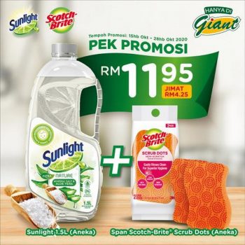 Giant-Sunlight-Scotch-Brite-Bundle-Promotion-350x350 - Johor Kedah Kelantan Kuala Lumpur Melaka Negeri Sembilan Pahang Penang Perak Perlis Promotions & Freebies Putrajaya Sabah Sarawak Selangor Supermarket & Hypermarket Terengganu 