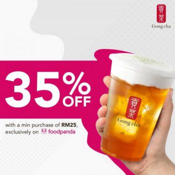 Gong-Cha-35-OFF-Promotion-at-FoodPanda-350x350 - Beverages Food , Restaurant & Pub Johor Kedah Kelantan Kuala Lumpur Melaka Negeri Sembilan Online Store Pahang Penang Perak Perlis Promotions & Freebies Putrajaya Sabah Sarawak Selangor Terengganu 