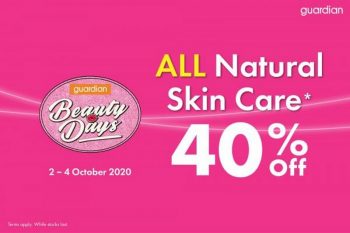 Guardian-All-Natural-Skincare-Sale-350x233 2-4 Oct 2020: Guardian All Natural Skincare Sale