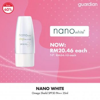 Guardian-Nano-White-Skincare-Sale-12-350x350 - Beauty & Health Johor Kedah Kelantan Kuala Lumpur Malaysia Sales Melaka Negeri Sembilan Online Store Pahang Penang Perak Perlis Personal Care Putrajaya Sabah Sarawak Selangor Skincare Terengganu 