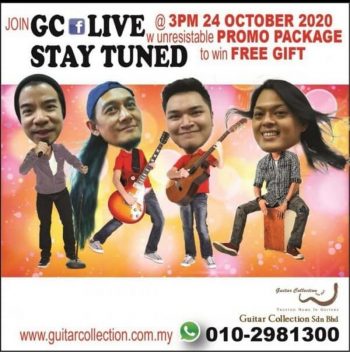 Guitar-Collection-Facebook-Live-350x352 - Events & Fairs Johor Kedah Kelantan Kuala Lumpur Melaka Movie & Music & Games Music Instrument Negeri Sembilan Online Store Pahang Penang Perak Perlis Putrajaya Sabah Sarawak Selangor Terengganu 