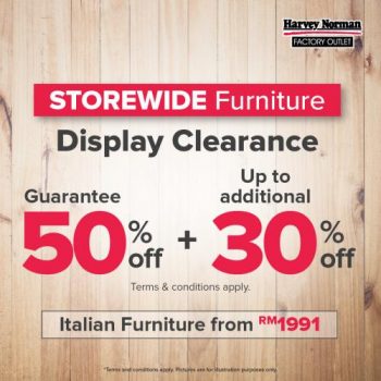 Harvey-Norman-Furniture-Bedding-Bonanza-Sale-at-Citta-Mall-1-350x350 - Beddings Furniture Home & Garden & Tools Home Decor Selangor Warehouse Sale & Clearance in Malaysia 