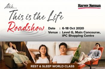 Harvey-Norman-Furniture-and-Bedding-Roadshow-at-IPC-Shopping-Centre-350x231 - Beddings Furniture Home & Garden & Tools Promotions & Freebies Selangor 
