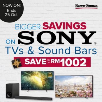 Harvey-Norman-Sony-TV-Sound-Bars-Promotion-350x350 - Computer Accessories Electronics & Computers Home Appliances IT Gadgets Accessories Johor Kedah Kelantan Kuala Lumpur Melaka Negeri Sembilan Pahang Penang Perak Perlis Promotions & Freebies Putrajaya Sabah Sarawak Selangor Terengganu 