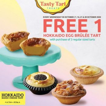 Hokkaido-Baked-Cheese-Tart-Wednesday-Promotion-350x350 - Beverages Food , Restaurant & Pub Johor Kedah Kelantan Kuala Lumpur Melaka Negeri Sembilan Pahang Penang Perak Perlis Promotions & Freebies Putrajaya Sarawak Selangor Terengganu 