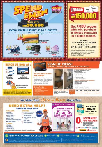 HomePro-Promotion-Catalogue-11-350x502 - Beddings Electronics & Computers Furniture Home & Garden & Tools Home Appliances Home Decor Johor Kedah Kelantan Kuala Lumpur Melaka Negeri Sembilan Pahang Penang Perak Perlis Promotions & Freebies Putrajaya Sabah Sarawak Selangor Terengganu 