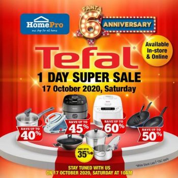 HomePro-Tefal-1-Day-Super-Sale-350x350 - Electronics & Computers Home Appliances Johor Kedah Kelantan Kitchen Appliances Kuala Lumpur Malaysia Sales Melaka Negeri Sembilan Pahang Penang Perak Perlis Putrajaya Sabah Sarawak Selangor Terengganu 