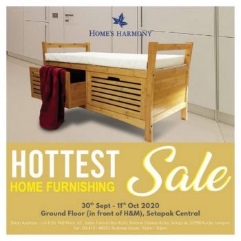 Homes-Harmony-Hottest-Home-Furnishing-Sale-at-Setapak-Central-350x350 - Furniture Home & Garden & Tools Home Decor Kuala Lumpur Malaysia Sales Selangor 