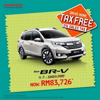 Honda-Zero-Sales-Tax-Promo-350x350 - Automotive Johor Kedah Kelantan Kuala Lumpur Melaka Negeri Sembilan Pahang Penang Perak Perlis Promotions & Freebies Putrajaya Sabah Sarawak Selangor Terengganu 