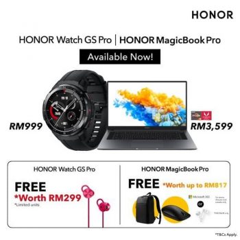 Honor-Watch-GS-Pro-and-Magicbook-Pro-Promo-350x350 - Computer Accessories Electronics & Computers IT Gadgets Accessories Johor Kedah Kelantan Kuala Lumpur Laptop Melaka Negeri Sembilan Online Store Pahang Penang Perak Perlis Promotions & Freebies Putrajaya Sabah Sarawak Selangor Terengganu 