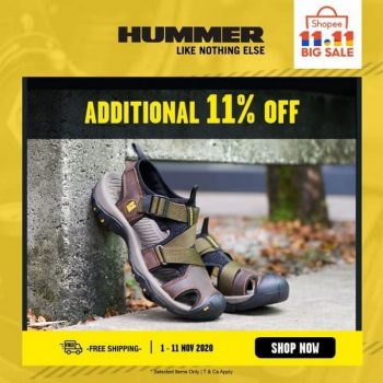 Hummer-Shoes-Promotion-at-Shopee-350x350 - Fashion Accessories Fashion Lifestyle & Department Store Footwear Johor Kedah Kelantan Kuala Lumpur Melaka Negeri Sembilan Online Store Pahang Penang Perak Perlis Promotions & Freebies Putrajaya Sabah Sarawak Selangor Terengganu 