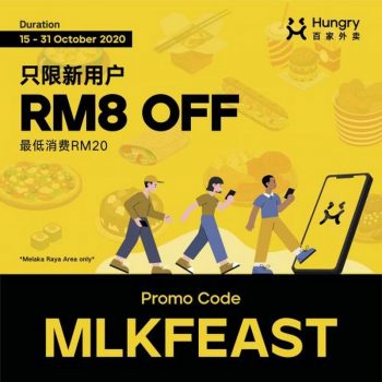 Hungry-Melaka-New-User-Promotion-350x350 - Beverages Food , Restaurant & Pub Johor Kedah Kelantan Kuala Lumpur Melaka Negeri Sembilan Online Store Pahang Penang Perak Perlis Promotions & Freebies Putrajaya Sabah Sarawak Selangor Terengganu 